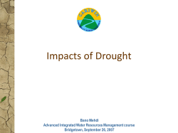 Impacts of Drought