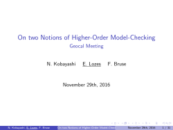 On two Notions of Higher-Order Model-Checking