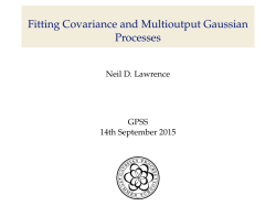 Fitting Covariance and Multi