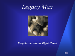 Harry`s Legacy Of the $1600000 Non