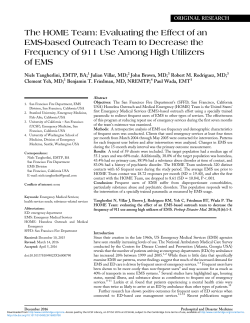 The HOME Team: Evaluating the Effect of an