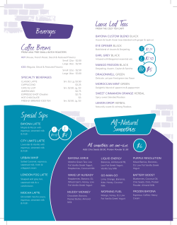 Special Sips Loose Leaf Teas Coffee Brews All