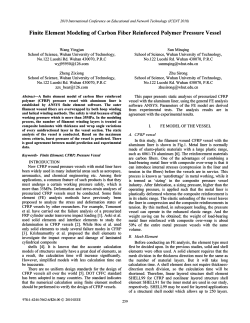 Finite Element Modeling of Carbon Fiber Reinforced