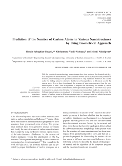 Prediction of the Number of Carbon Atoms in Various