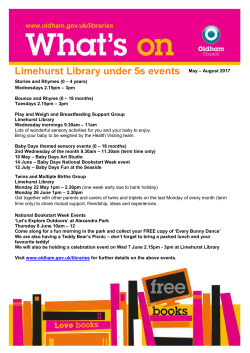 Fun stuff to do in Oldham - Lyndhurst Primary School