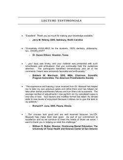 lecture testimonials