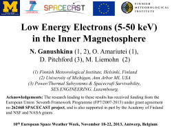 Low Energy Electrons (5-50 keV) in the Inner Magnetosphere