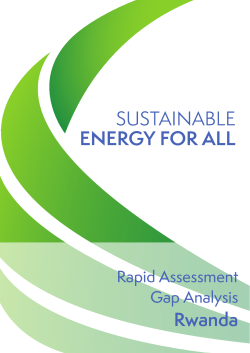 Rapid Assessment and Gap Analysis for Rwanda - FINAL