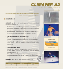 climaver a2 - ISOVER Technical Insulation