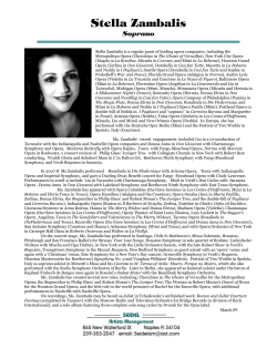 Press Kit - Seidel Artists Management