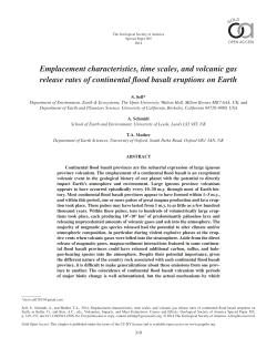 Emplacement characteristics, time scales, and volcanic gas release