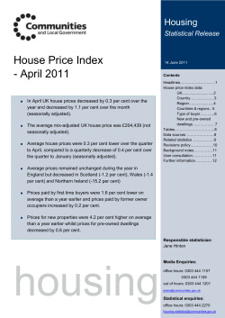House Price Index - UK Government Web Archive