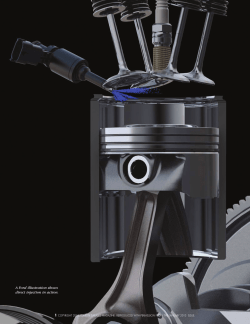 A Ford illustration shows direct injection in action.