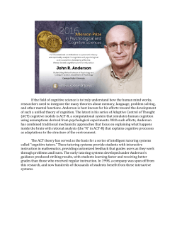 If the field of cognitive science is to truly understand how the human