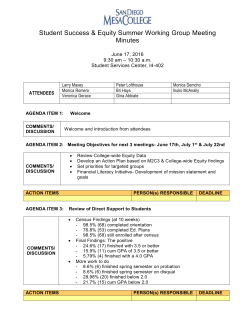 ATTENDEES Larry Maxey Peter Lofthouse Monica Demcho Monica