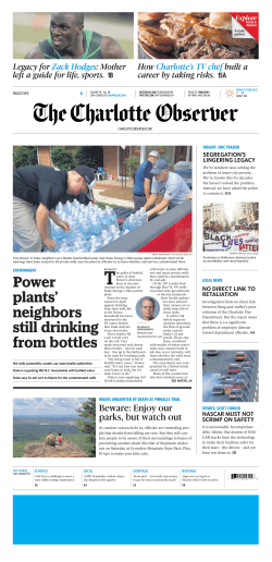 Power plants` neighbors still drinking from bottles