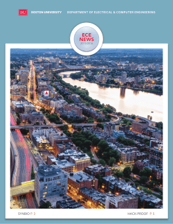 ECE NEWS - Boston University