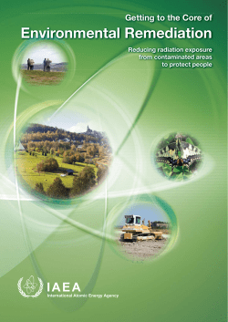 Environmental Remediation - International Atomic Energy Agency