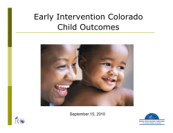 The Three Child Outcomes