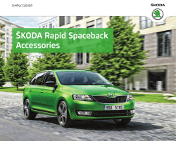 &Scaron;KODA Rapid Spaceback Accessories