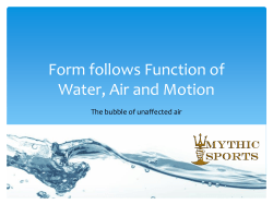 Form follows Function of Water, Air and Motion - Ashrae Bi