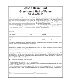 the Application