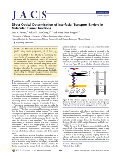 Direct Optical Determination of Interfacial Transport Barriers in