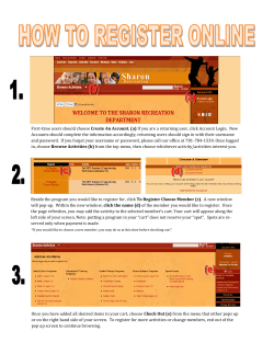 First-time users should choose Create An Account. (a) If you are a