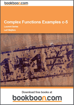 Complex Functions Examples c-5