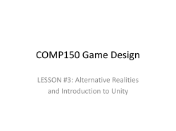 COMP150 Game Design