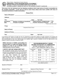 Form Name (Form Number) - Illinois Department of Human Services