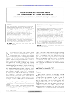 Follow-up of neurocysticercosis patients after treatment