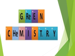 Green Chemistry