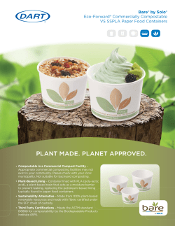 PLANT MADE. PLANET APPROVED.