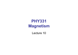 PHY331 L10