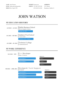 NAME John Watson