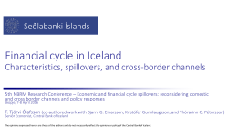 Financial cycle in Iceland