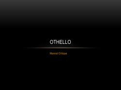 Othello - Gordon Laffin