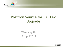 Positron Source Design for Linear Collider