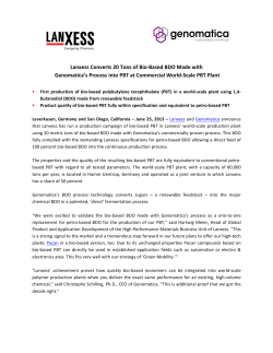 Lanxess-Converts-20-Tons-of-Bio-Based-BDO-Made