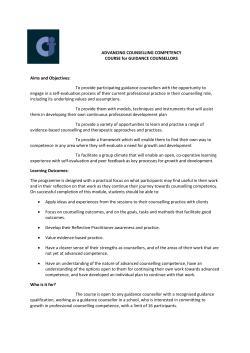 (2013). Adolescent Counselling Psychology: Theory, Research and