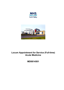 nhs forth valley - NHS Scotland Recruitment
