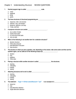 Chapter 1 REVIEW QUESTIONS