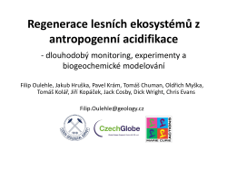 Effects of acid deposition on DOC