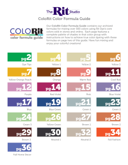 500+ Colors