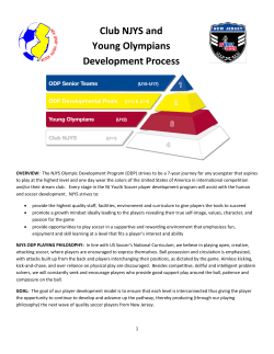 Club NJYS and Young Olympians Development