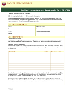 (PDQ) form
