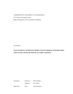 LAPPEENRANTA UNIVERSITY OF TECHNOLOGY LUT