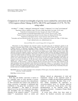 Comparison of vertical wavelengths of gravity waves
