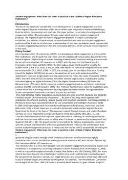 1 Introduction The aim of this paper is to consider the recent
